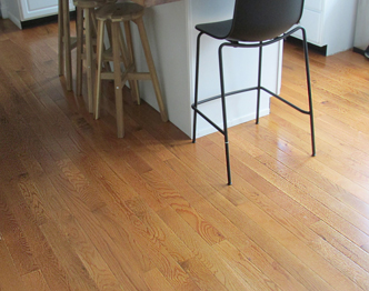 New kitchen wood floors